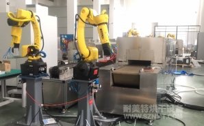 NMT-ZP-108 疫苗玻璃瓶小型預熱加固化自動裝配線(蘇州?？松?